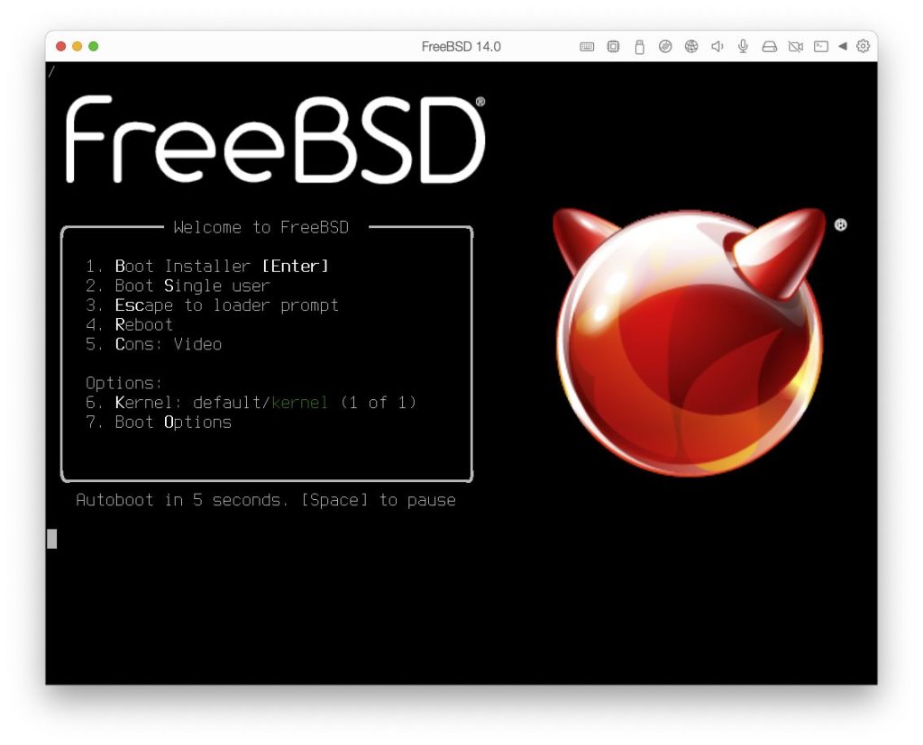 FreeBSDのインストール02