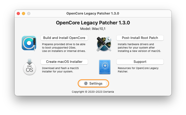 古いMacに最新のmacOSをインストール OpenCore Legacy Patcher の使い方