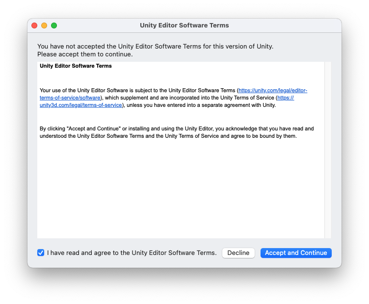 Unityエディタのアップデート10